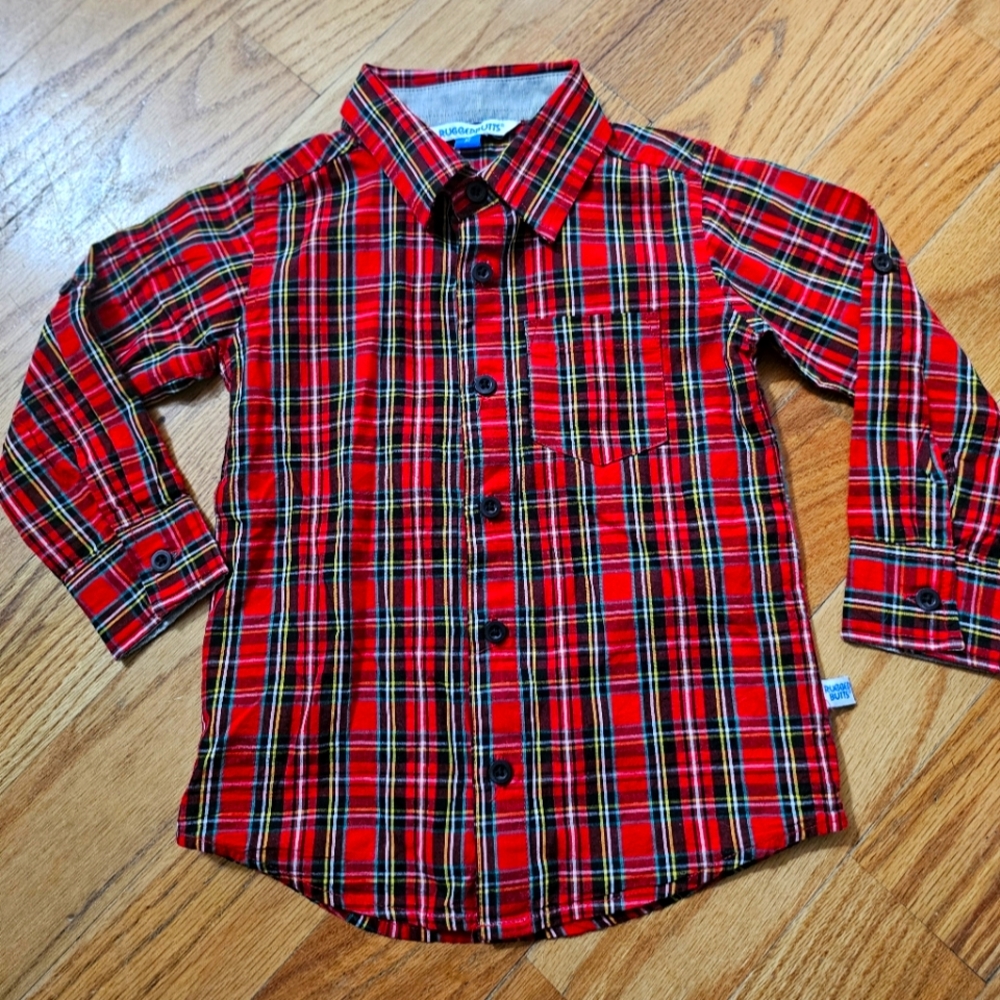 Rugged Butt's Button Down Shirt, 3T